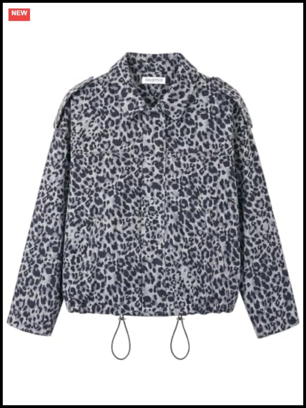 Faux Suede Leopard Bomber Jacket Zip Up Oversized Casual Coat